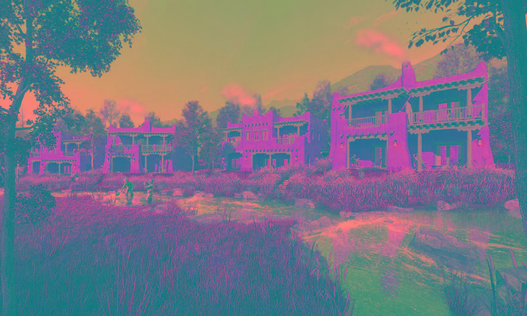 The Bishops Lodge Ranch Resort And Spa Rancho Encantado Extérieur photo